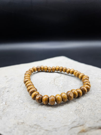 Light Brown Beaded Thread Multi Layer Bracelet for Men