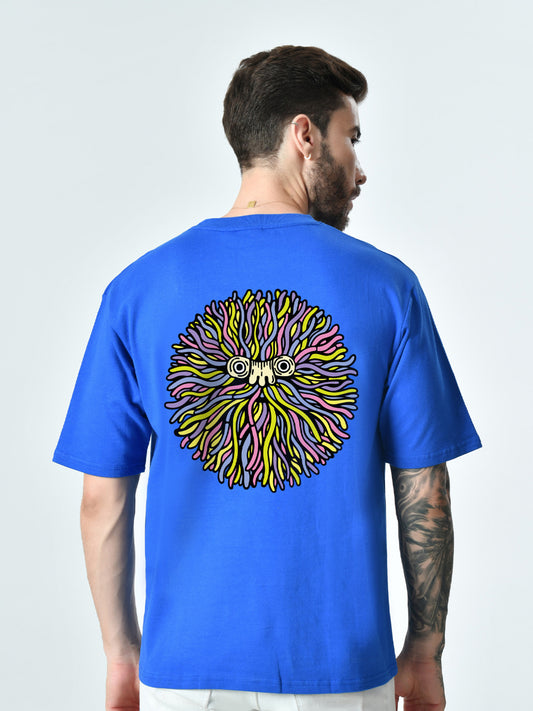 Insane Royal Blue Unisex Oversized T-Shirt