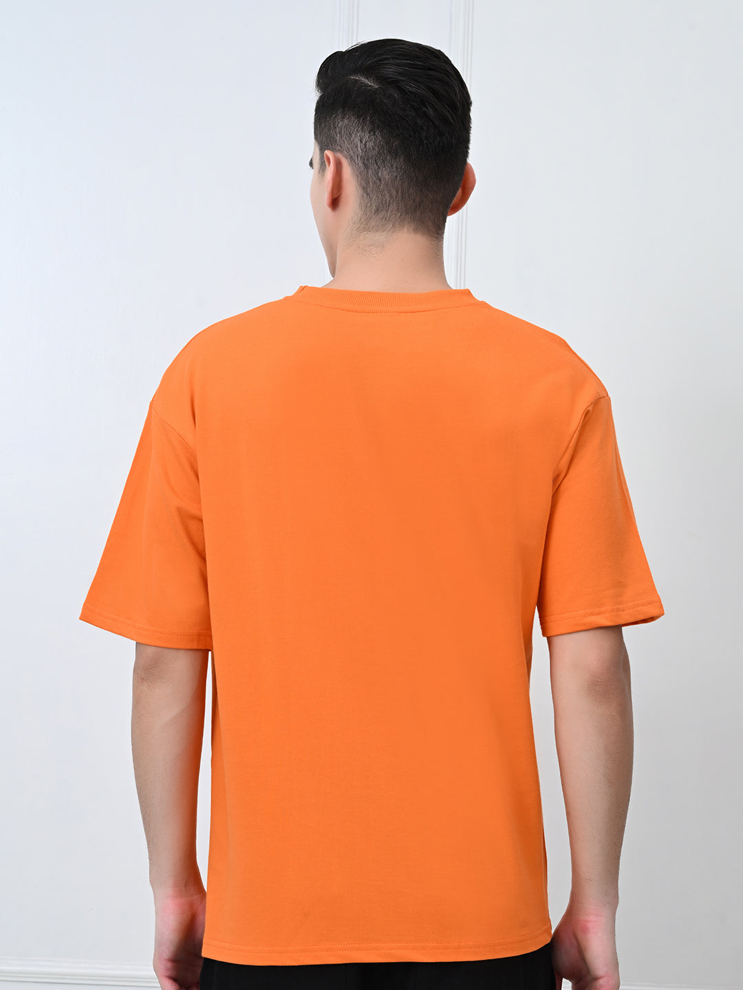 Badtameez Orange Unisex Oversized T-Shirt