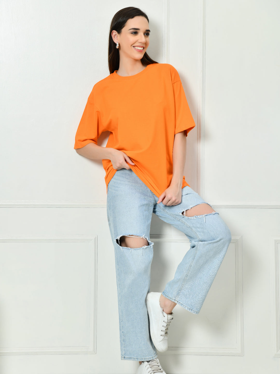 Bitchu Orange Unisex Oversized T-Shirt