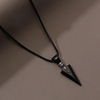 Black Arrow Pendant For Men And Women