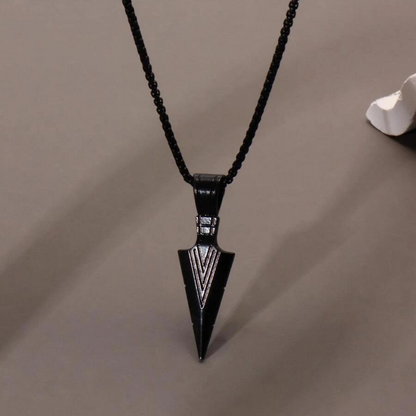 Black Arrow Pendant For Men And Women