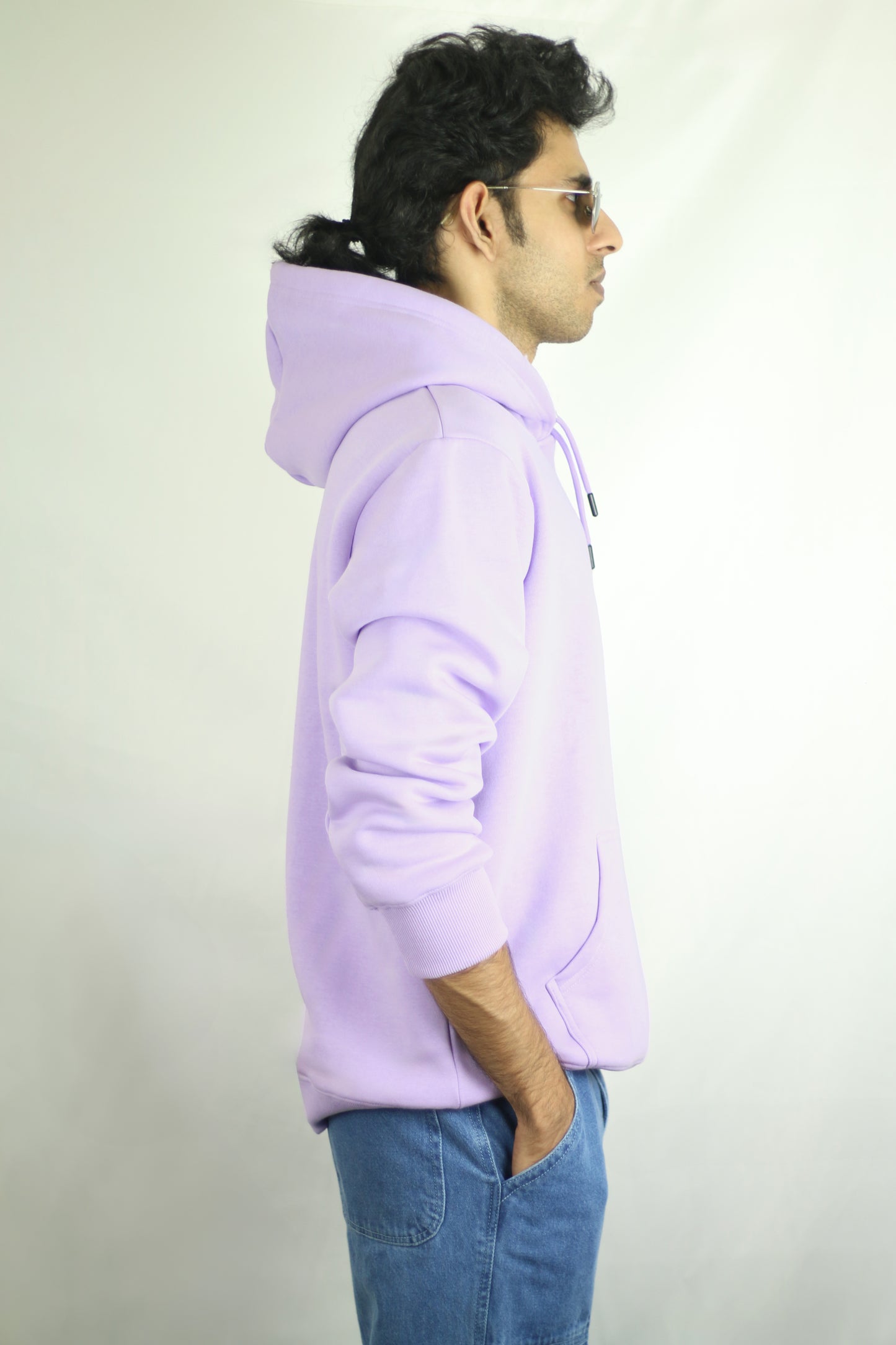 My Blood Type Is Coffee Lavender Men's Hoodie By Eksdee