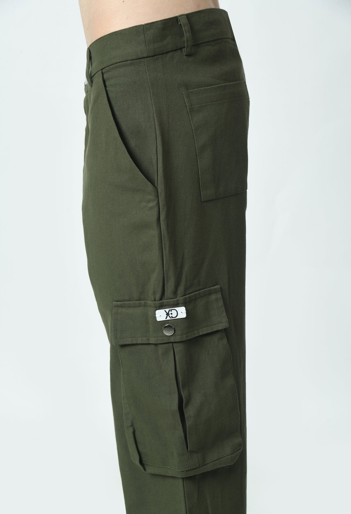 Olive Green Unisex Cargo