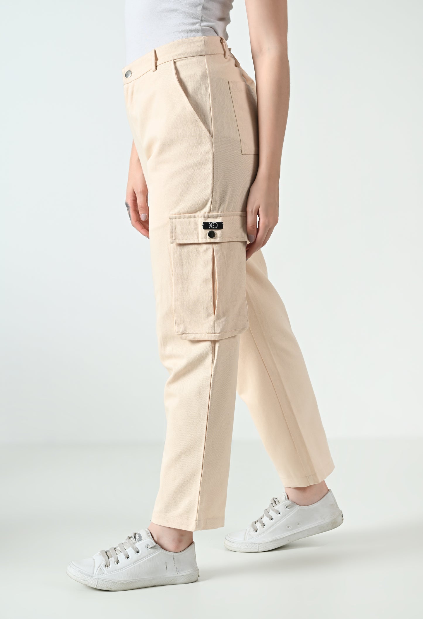 Nude Peach Unisex Cargo