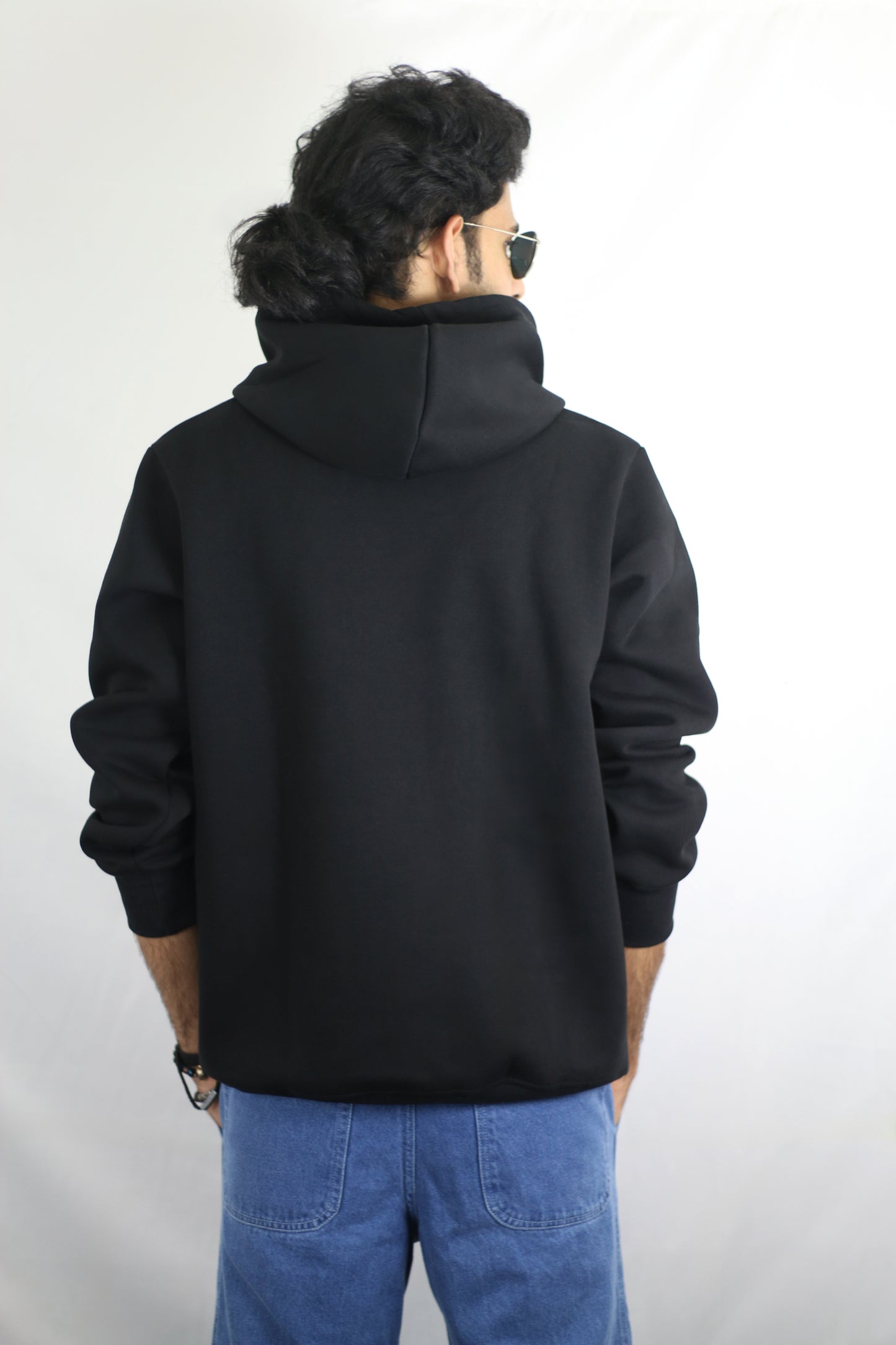 Touch Has A Memory Black Men's Hoodie By Eksdee