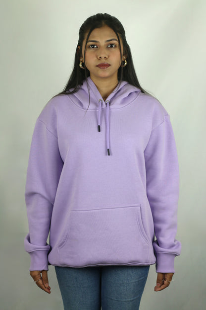 Plain Lavender Women's Hoodie By Eksdee