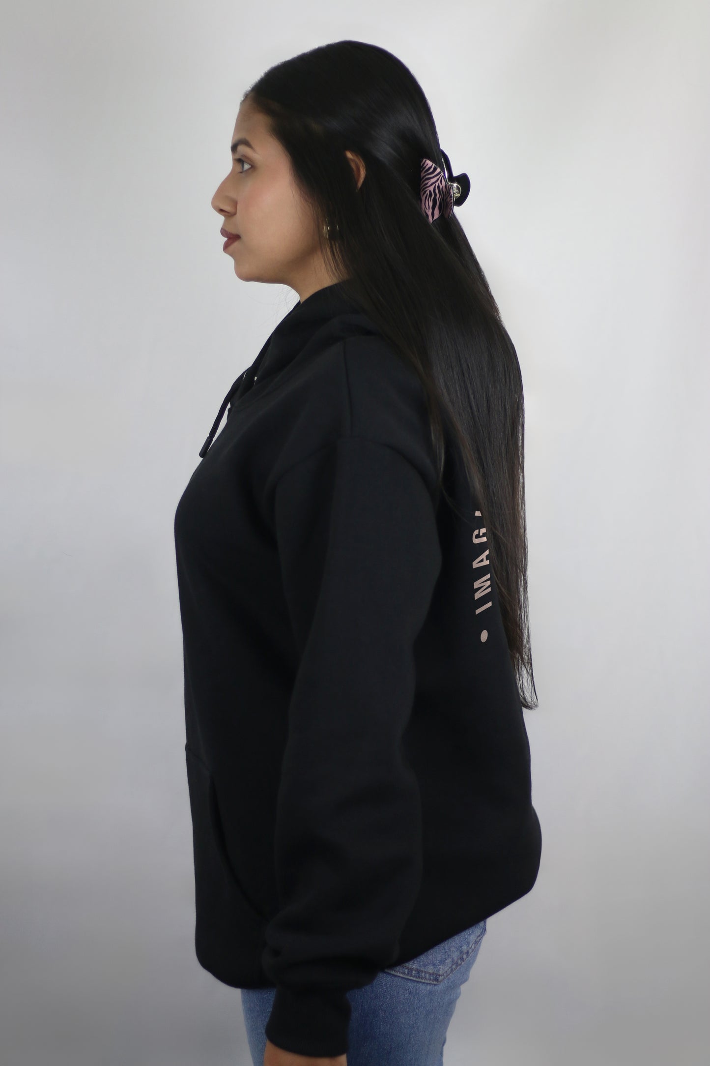 Imagination In The Dark Black Women's Hoodie By Eksdee