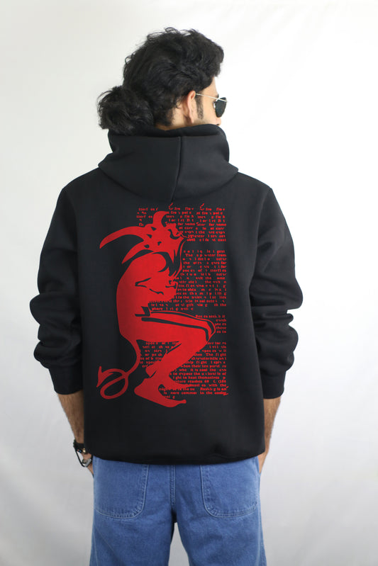 Joker Black Men's Hoodie By Eksdee