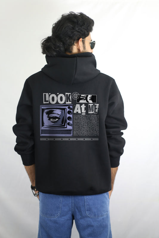 Look At Us Black Men's Hoodie By Eksdee