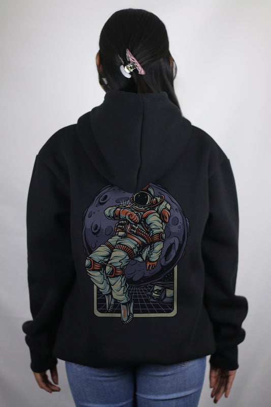 Space Black Women's Hoodie By Eksdee