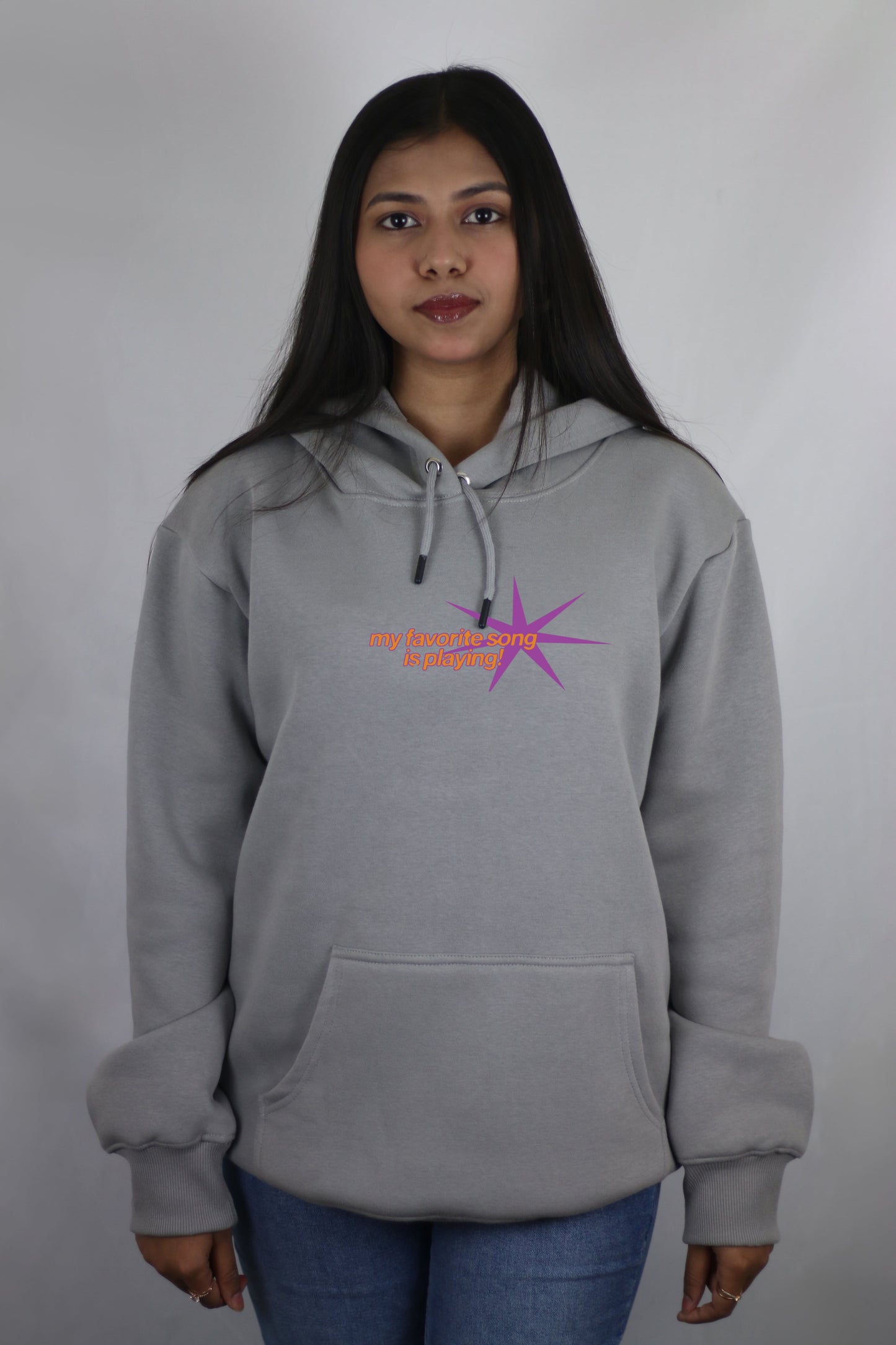 STFU Grey Women's Hoodie By Eksdee