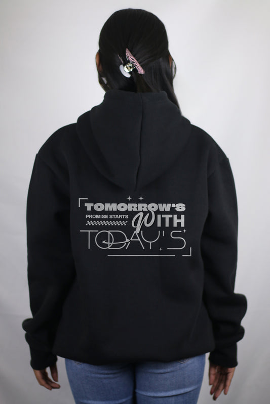 Tomorrow's Promise Black Women's Hoodie By Eksdee