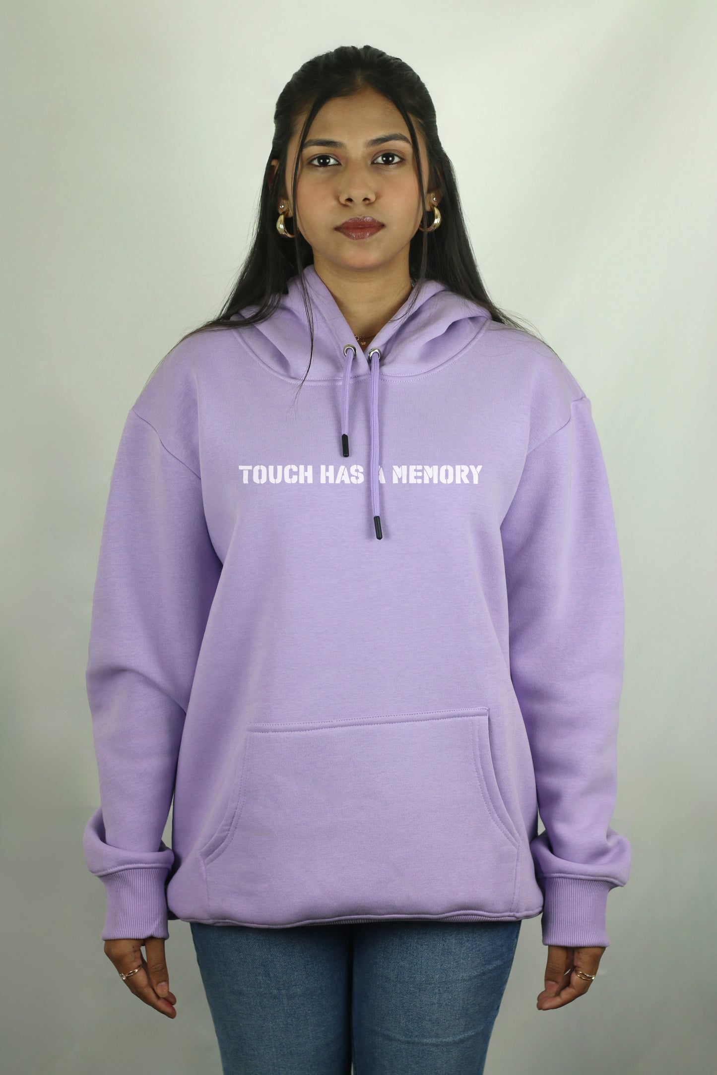 Touch Has A Memory Lavender Women's Hoodie By Eksdee