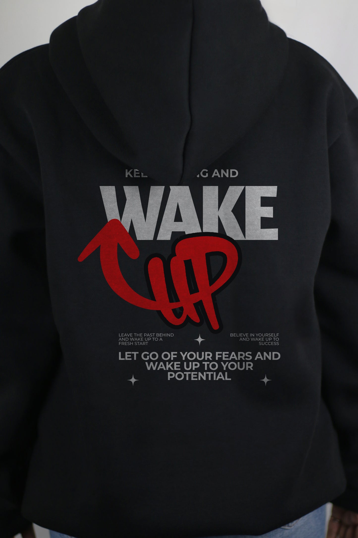 Wake Up Black Women's Hoodie By Eksdee