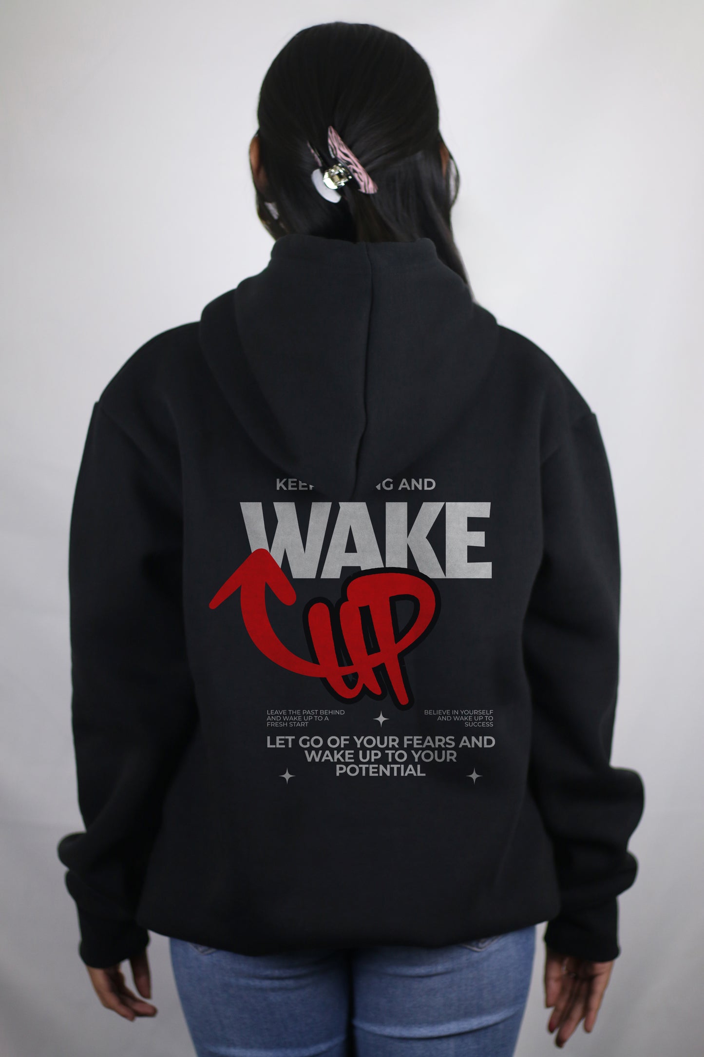 Wake Up Black Women's Hoodie By Eksdee